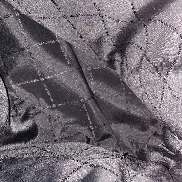 MICHAEL KORS Cindy Large Saffiano Leather Backpack Black - Picture 7 of 13